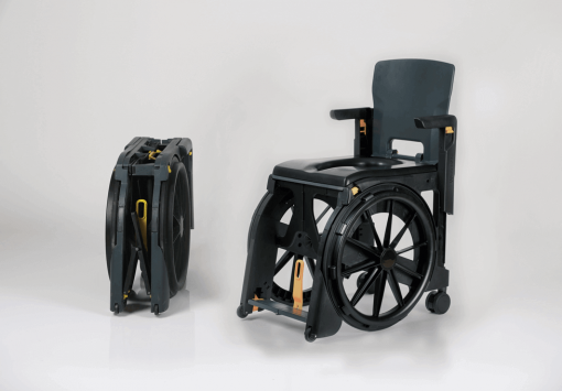 Wheelable dusj-/toalettstol